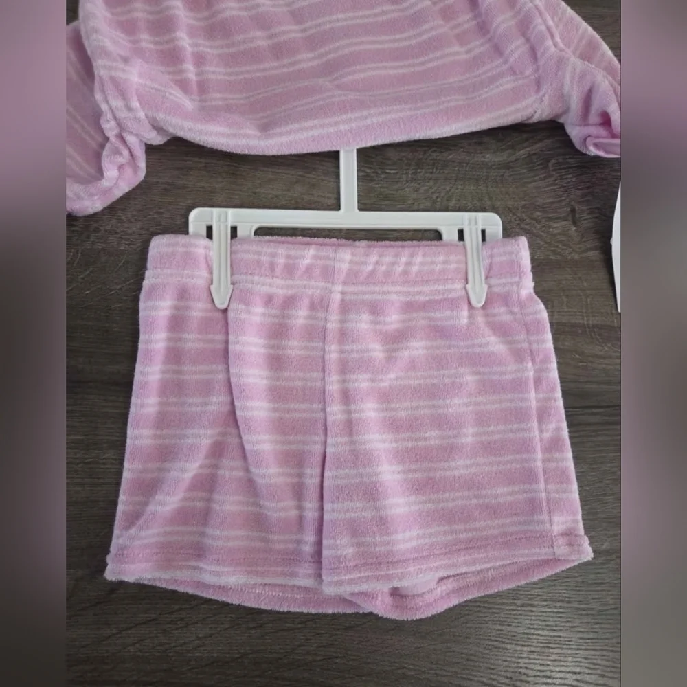 Carter's Girls Striped Terry Outfit Size 2t NWT